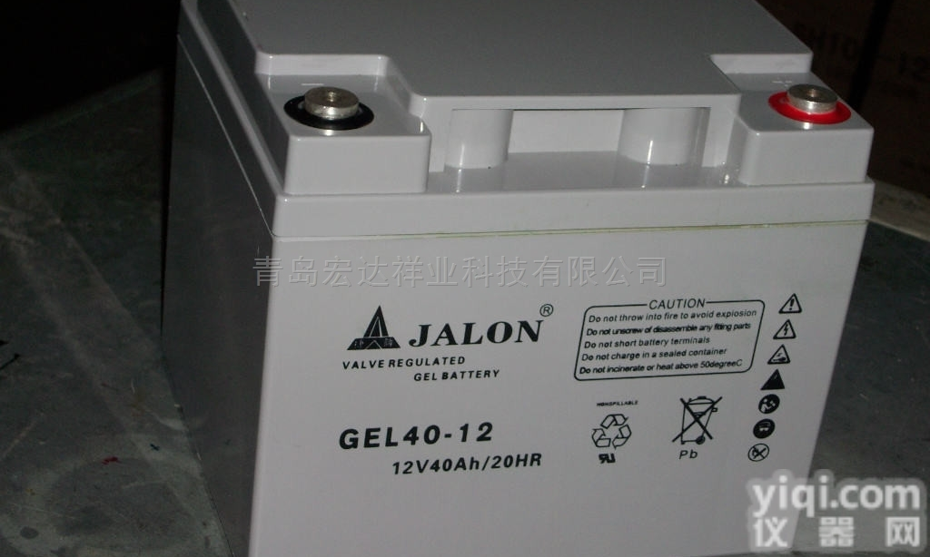 GEL40-<em>12</em>  JALON捷隆<em>蓄电池</em><em>12</em>V40AH<em>价格查询</em>