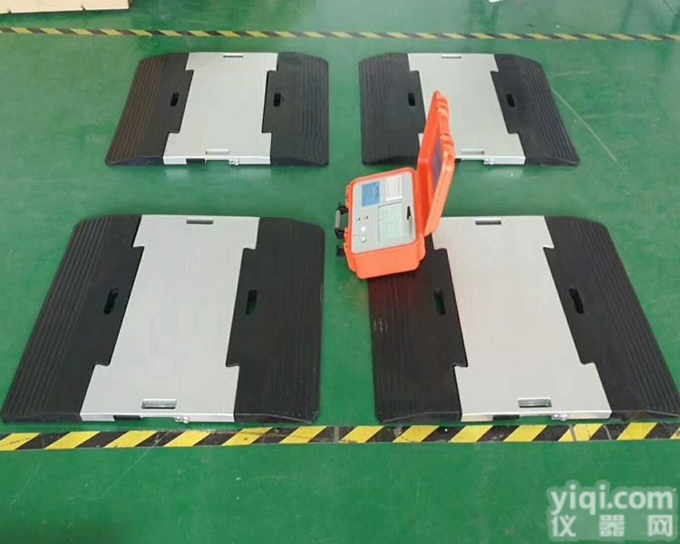 SCS  山东滨州10吨移动<em>便携式</em>地磅<em>生产厂家</em>