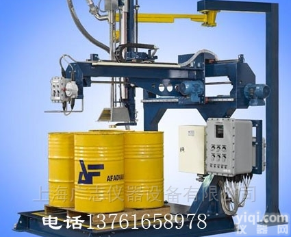 200L自动<em>灌装机</em>  200L<em>灌装机</em>,200升4桶<em>摇臂</em>包装机