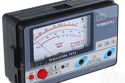 TY6017<em>指针式</em>电子<em>兆欧表</em> 绝缘电阻表测试仪