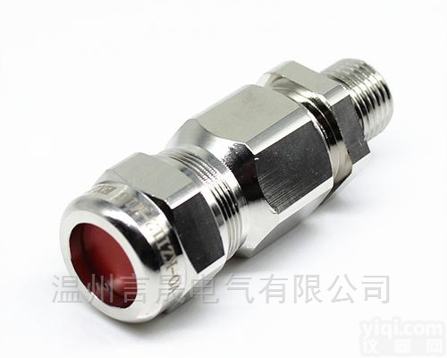 黄铜<em>镀镍</em>铠装电缆<em>夹紧</em>密封接头