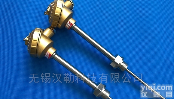 pt100固定<em>螺纹</em>式铠装<em>热电阻</em>