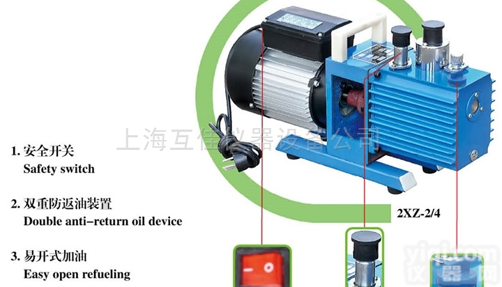 2XZ-1  直联旋<em>片式</em><em>真空泵</em>单相 <em>小型</em>抽气泵