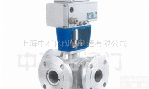ZKRQR  <em>中石化</em>阀门系列O形电动三通<em>球阀</em>