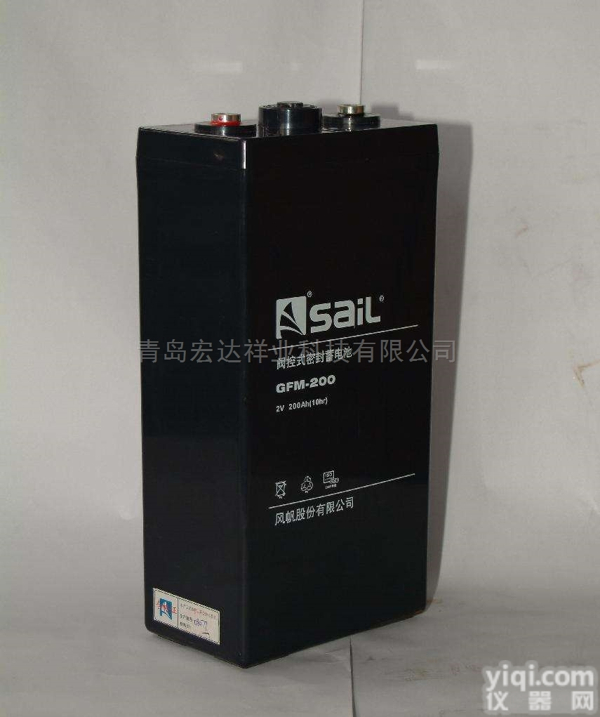 2V200AH  免维护SAIL<em>风帆</em>蓄电池GFM-200<em>储能</em>用