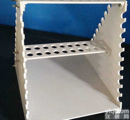 <em>单面</em>20孔<em>双面</em>40孔  PVFE耐酸碱梯形移液管架  吸管架 <em>单面</em><em>双面</em>