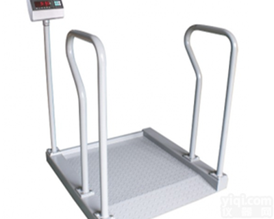 YL行业称病人轮椅带扶手300<em>公斤</em><em>电子地磅</em>