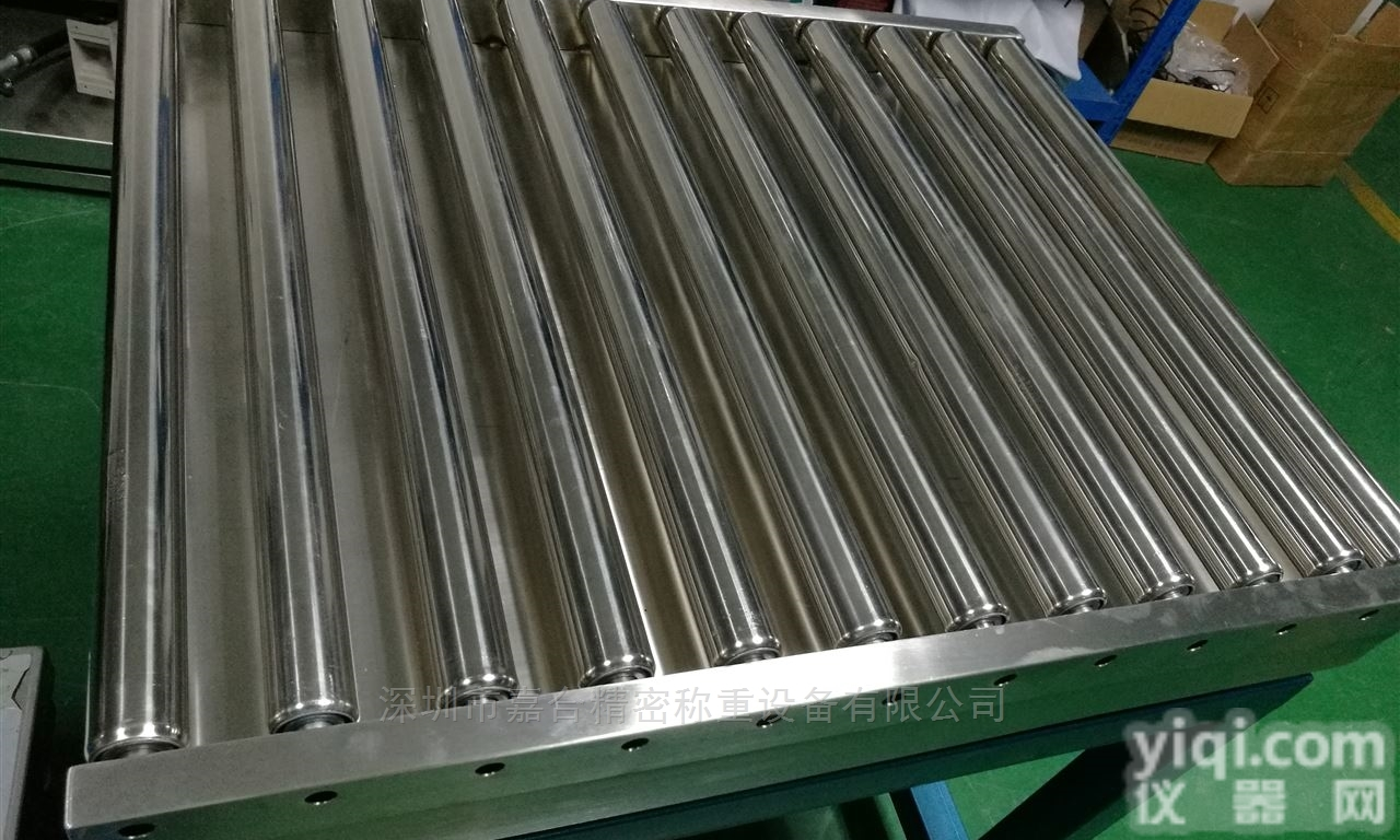 GCS-JAHE-60k  60KG<em>滚筒</em>检重电子<em>台秤</em> 流水线滚轮电子秤