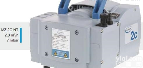 VACUUBRAND化学<em>隔膜泵</em> 真空泵<em>MZ</em> 2C <em>NT</em>