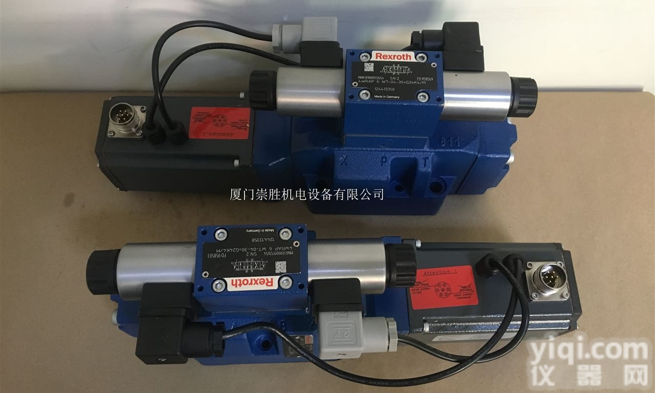 力士乐电液<em>比例阀</em>  厦门<em>现货</em>4WRKE25W8-350L-3X力士乐<em>比例阀</em>