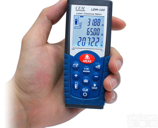 LDM-100  <em>LDM-100专业激光测距仪</em>50米测距尺