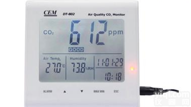DT-<em>802</em>  华盛昌DT-<em>802</em><em>台式</em>二氧化碳监测仪CO2测量仪