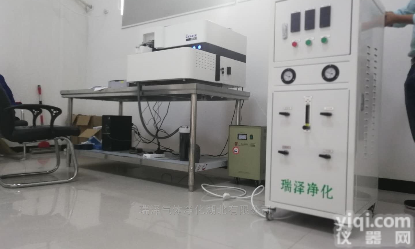 RZ-YA-4C  创想光谱仪配套瑞泽<em>半自动</em><em>氩气</em><em>净化机</em>