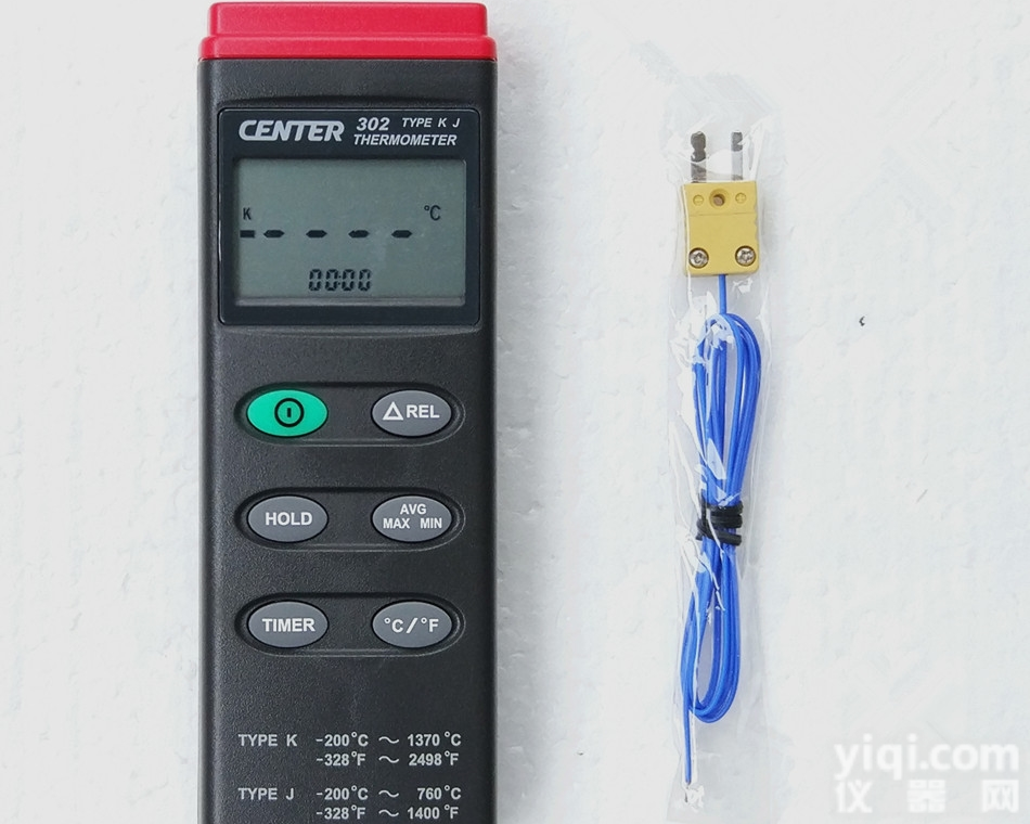 台湾<em>CENTER</em>-<em>302</em>  <em>CENTER</em>-<em>302</em>热电偶温度计便携式<em>温度表</em>