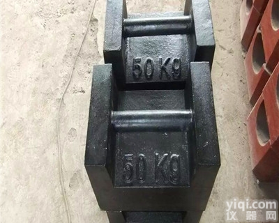 <em>铸铁</em>材质500公斤标准锁型<em>圆柱形</em>校验<em>砝码</em>