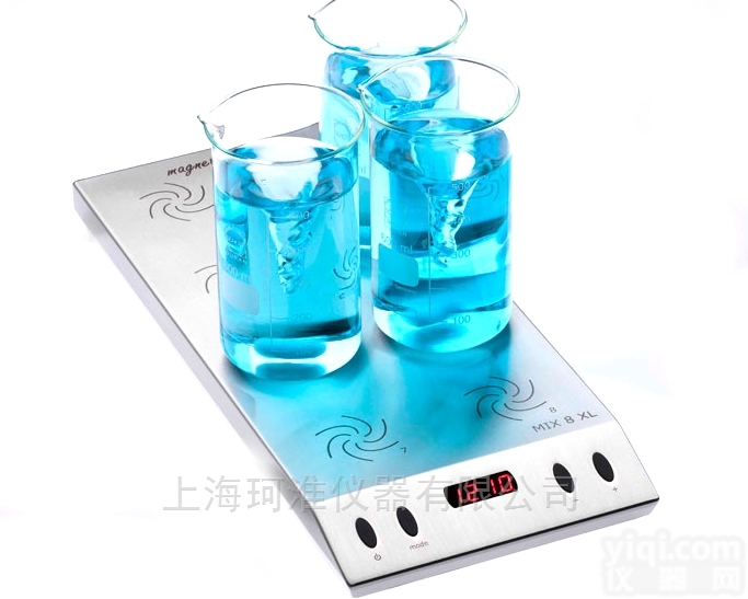 WIGGENS <em>WHMIX</em> 8 XL<em>电磁感应</em>磁驱多位<em>搅拌器</em>