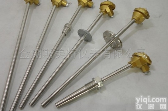 K型<em>装配式</em>钢玉保护管<em>热电偶</em>0-1300℃