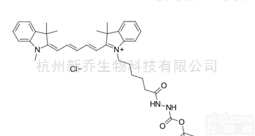 Cyanine5 Boc-hydrazide<em>标记</em><em>活性染料</em>