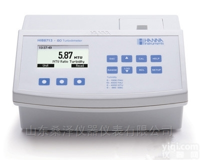 <em>HI88713</em>  哈纳微电脑多量程浊度测定仪 水质<em>浊度仪</em>
