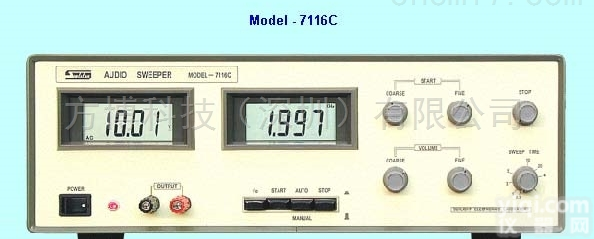 <em>7116C</em>  <em>7116C</em>自动扫频<em>振荡器</em> 　/试音机