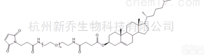 聚乙二醇<em>衍生物</em>  Cholesterol-PEG-MAL<em>胆固醇</em>PEG马来酰亚胺