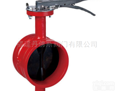 冠龙阀门（福州）有限公司-沟<em>槽式</em>手柄<em>蝶阀</em>