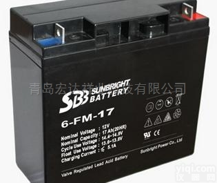 12V17AH  圣豹免维护<em>蓄电池</em>6-FM-17<em>供应商</em>