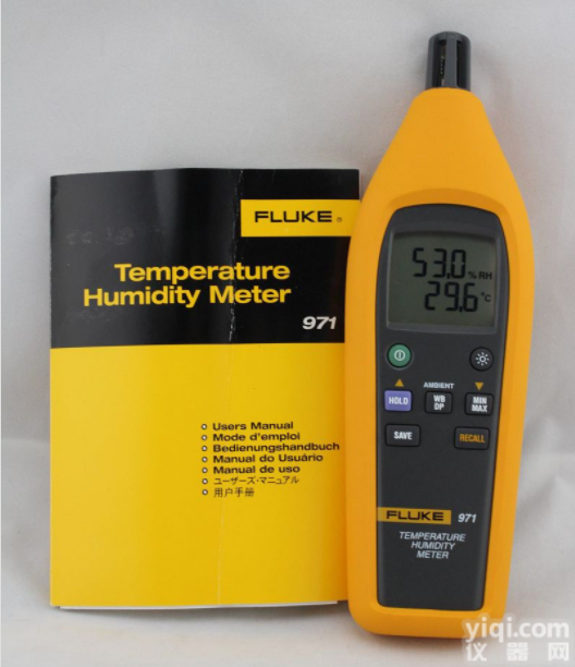 美国<em>福禄克</em>Fluke 971<em>温湿度计</em>