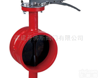 福建丹佛斯江森<em>阀门</em>中核苏阀<em>沟槽</em>手柄蝶阀