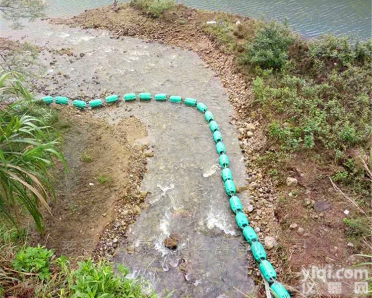 FT400*1000  河道拦污浮漂 浮筒式拦污排 <em>串联</em>式<em>拦截</em>筒