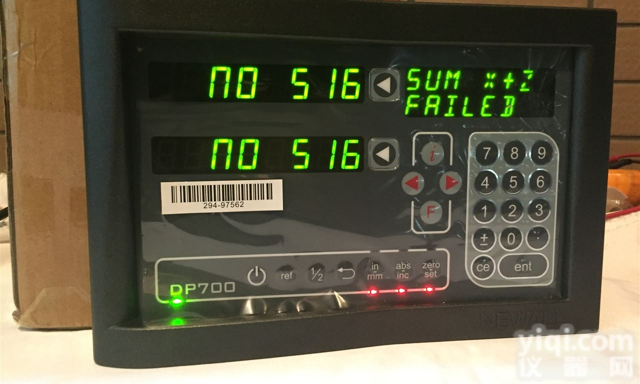 NEWALL<em>英国</em>新和球栅尺传感器数显表DP700中捷镗床<em>显示器</em>