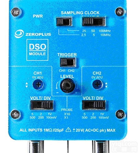 台湾ZEROPLUS孕龙<em>DSO</em><em>示波器</em>模组