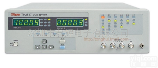 同惠<em>LCR</em><em>精密</em>数字电桥TH2817