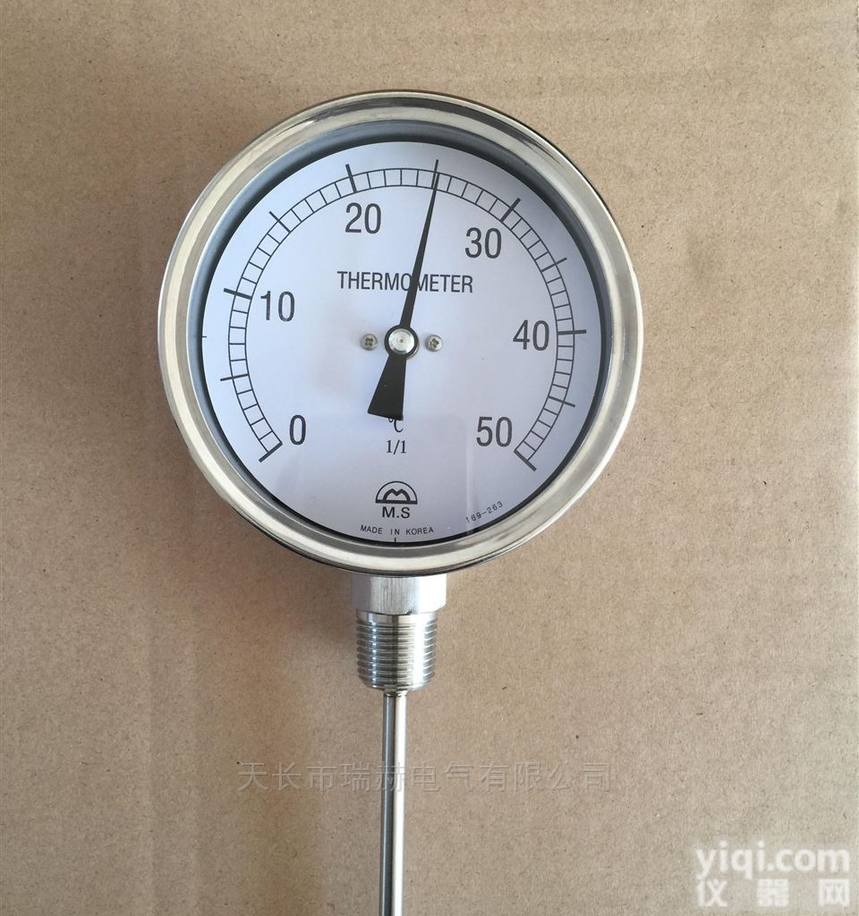 <em>温度计</em>WSS-<em>311</em>  双<em>金属</em><em>温度计</em>WSS-<em>311</em>