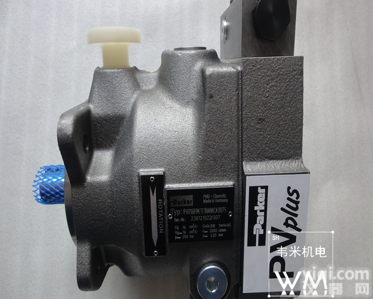 美国parker<em>派克</em>径向柱塞泵 <em>PV063R1K1T1NMMC</em>