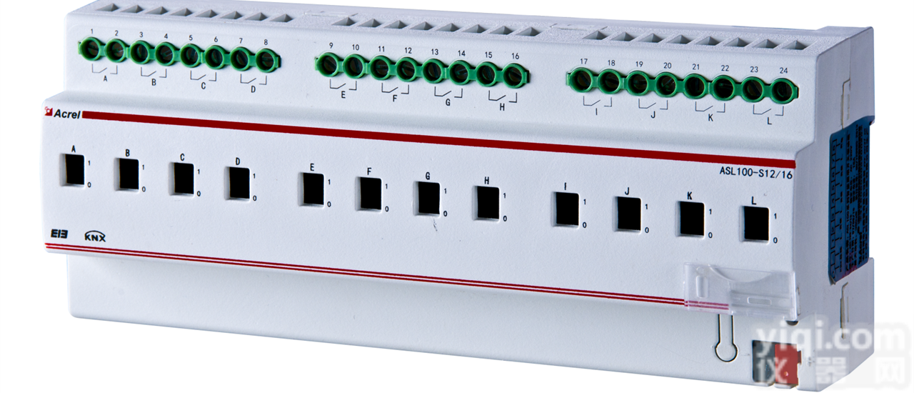 ADL100-S12/16  安科瑞ABUS智能照明<em>控制系统</em>开关<em>驱动器</em>12路