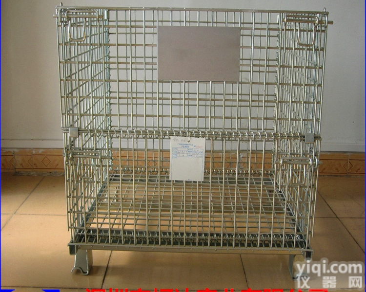 kd-c0233  金属网格笼 物流周转笼车 牵引<em>仓储笼</em>厂家