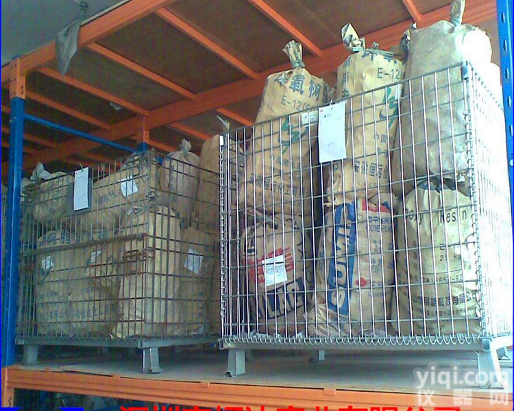 kd-c0233  耐腐蚀喷涂网格笼 方格网美固笼重型<em>仓储笼</em>