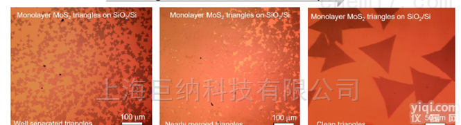 基于二氧化硅衬底的三角形<em>单层</em>二<em>硫化</em>钼