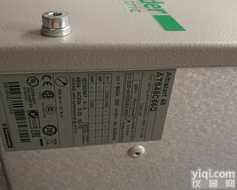 <em>ATS48C66Q</em>  <em>施耐德</em><em>软启</em>动<em>ATS48C66Q</em>