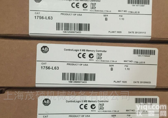 <em>美国</em>AB<em>罗克韦尔</em>PLC模块1756-L71<em>控制器</em>现货