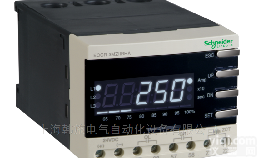 韩国<em>施耐德</em>电子式<em>电动机</em>继电器EOCR3MZ2