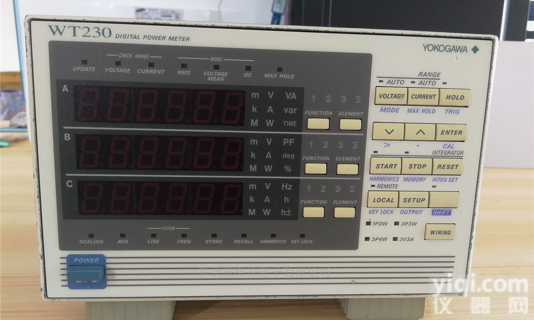 <em>功率计</em>WT230横河WT230<em>三相</em>功率分析仪