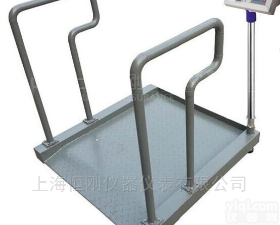 上下<em>斜坡</em>电子<em>轮椅</em>秤，<em>花纹</em>钢板防滑<em>轮椅</em>称
