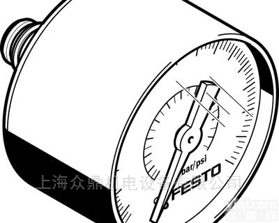 PAGN-40-1.6M-P10  <em>费斯托</em>FESTO<em>压力表</em>PAGN系列<em>假一罚十</em>