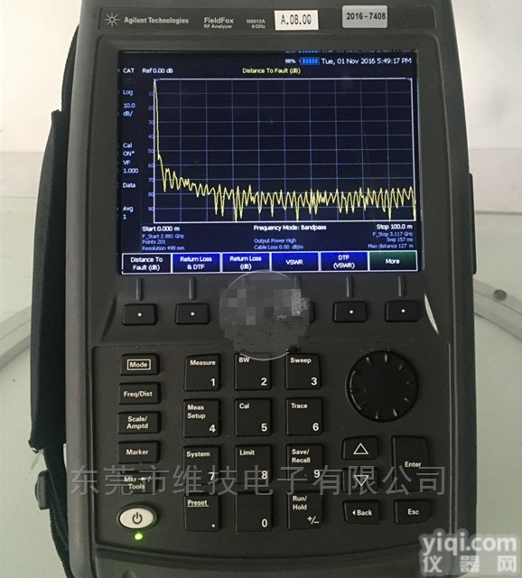 <em>N9912A</em>~<em>FieldFox</em> <em>N9912A</em>手持频谱分析仪