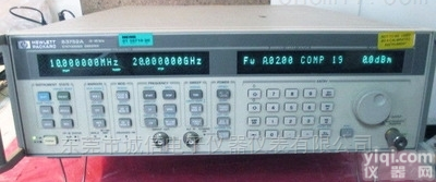 83752A  回收<em>安捷</em>伦83752A<em>信号源</em>新旧信号发生器