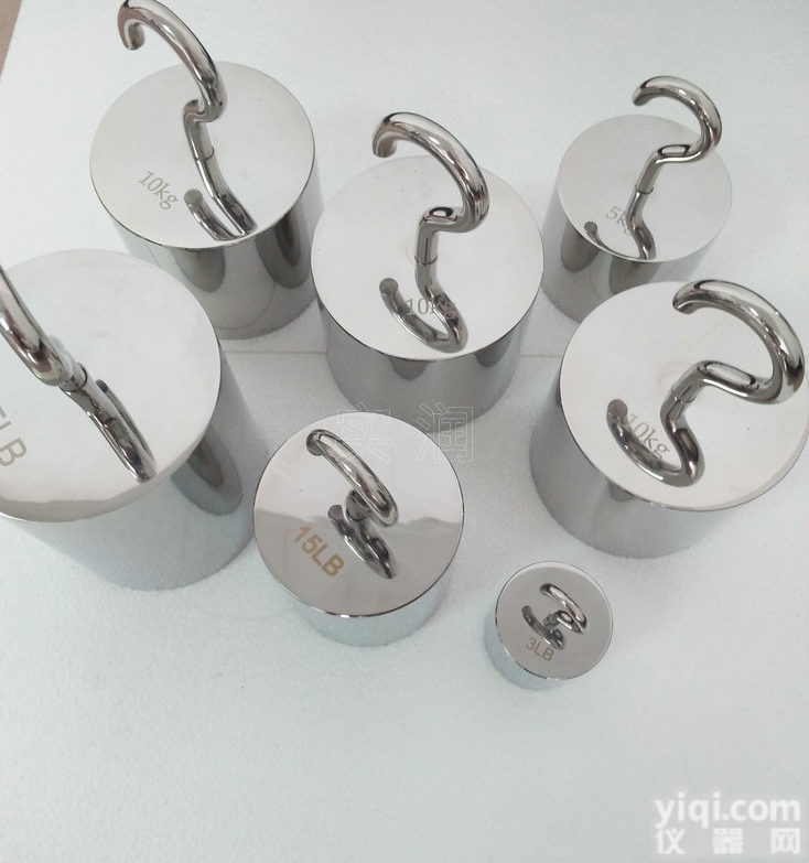 通辽带<em>双钩</em>的<em>砝码</em>。1g-20<em>kg</em>不锈钢<em>砝码</em>组合