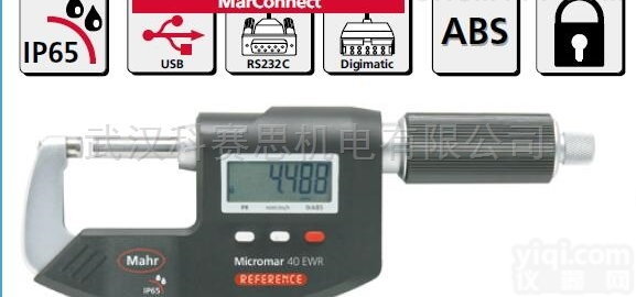 Micromar 40 ER  IP65<em>马尔</em>Mahr<em>数显</em>千分尺厂家销售4157010