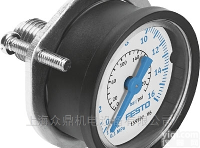 FMA-40-16-1/4-EN  厂价直销<em>费斯托</em>FESTO面板式<em>压力表</em>